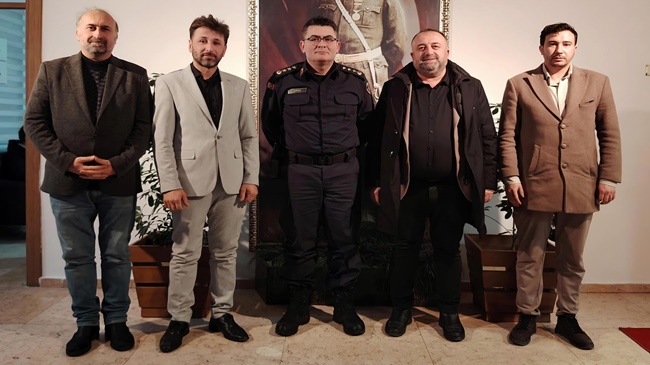 SAADET İL YÖNETİMİ’NDEN, KOMUTAN AYVAZ’A ZİYARET